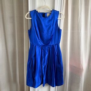 Fall 2011 Jason Wu Cobalt Silk Mini Dress